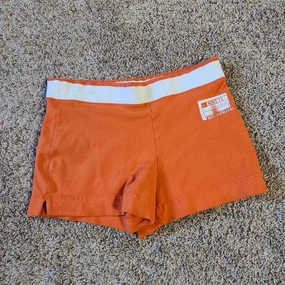 Vintage Orange Nike Shorts - Picture 1 of 4